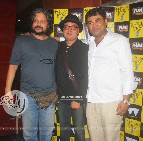 Vinay Pathak and Amol Gupte at Bheja Fry 2 premiere at Fun (138559)