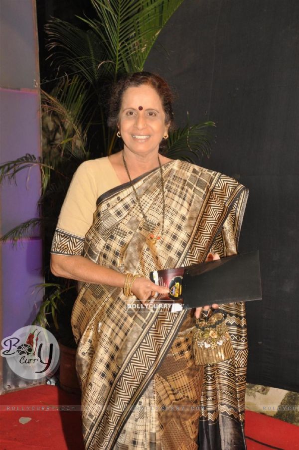 Usha Nadkarni at the Gold Awards at Film City