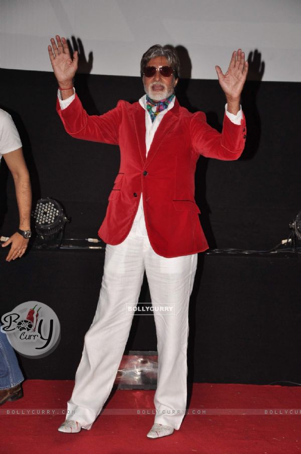 Amitabh Bachchan launch the music video of film Bbuddah...Hoga Terra Baap titled at Cinemax in Verso (139107)