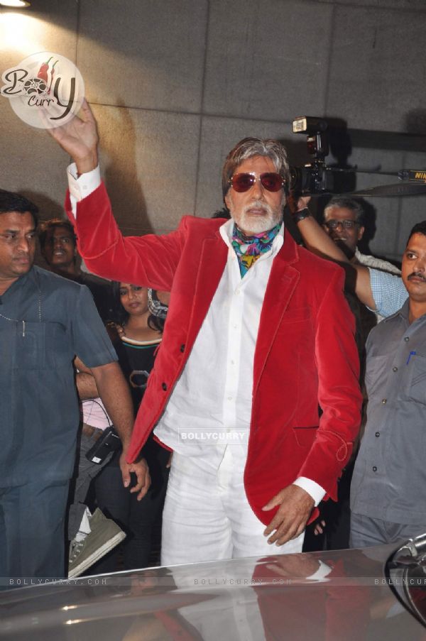 Amitabh Bachchan launch the music video of film Bbuddah...Hoga Terra Baap titled at Cinemax in Verso (139112)