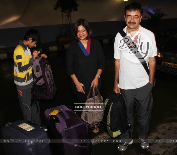 Rajkumar Hirani leaves for IIFA