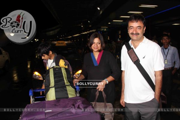 Rajkumar Hirani leaves for IIFA