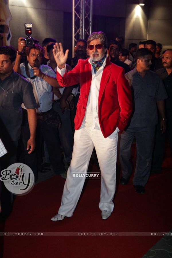 Amitabh Bachchan launch the music video of film Bbuddah...Hoga Terra Baap titled at Cinemax in Versova, Mumbai (139138)
