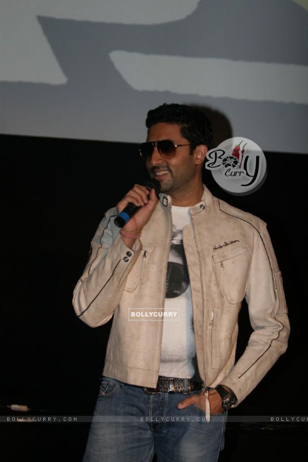 Abhishek Bachchan launch the music video of film Bbuddah...Hoga Terra Baap titled at Cinemax in Versova, Mumbai (139145)
