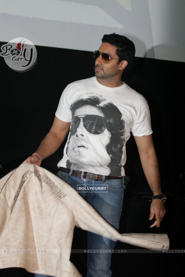 Abhishek Bachchan launch the music video of film Bbuddah...Hoga Terra Baap titled at Cinemax in Versova, Mumbai (139148)