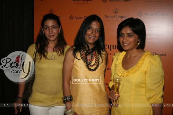 Celebs at Veuve Clicquot launch