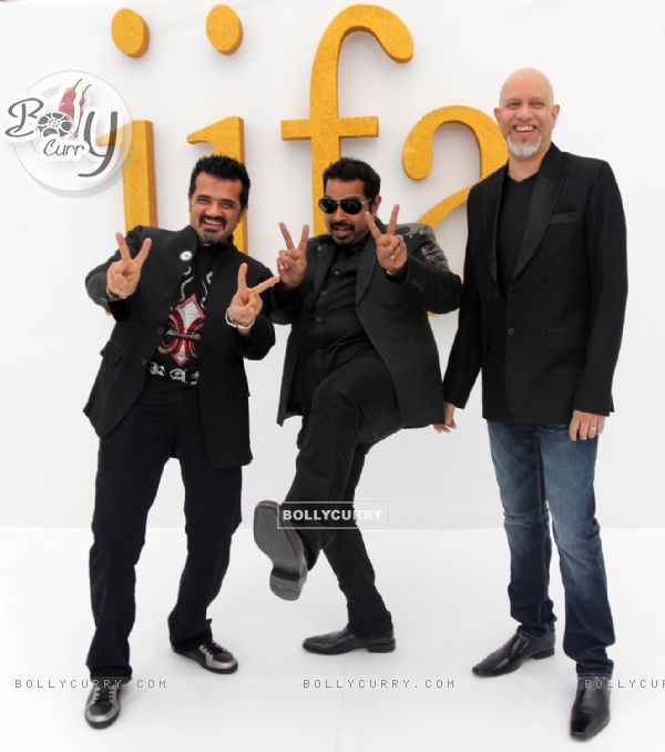 Shankar, Ehsaan and Loy at IIFA Green Carpet