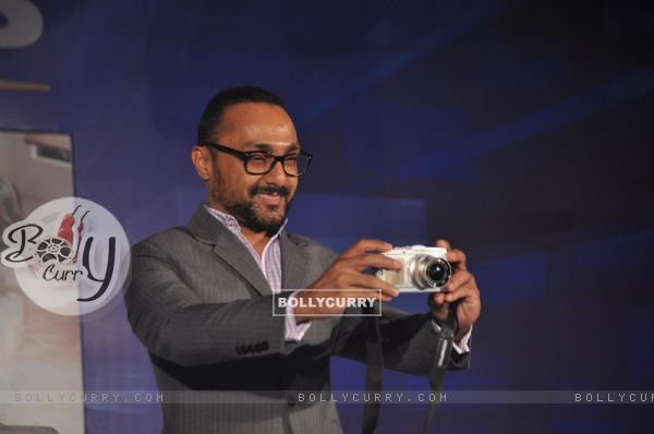 Rahul Bose brand ambassado launch 'Olympus Trinity Series Camera' at ITC hotel Parel