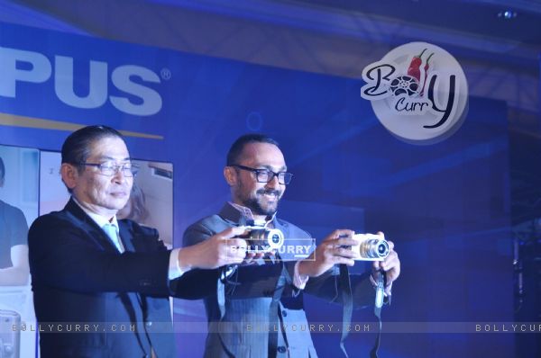 Rahul Bose brand ambassado launch 'Olympus Trinity Series Camera' at ITC hotel Parel