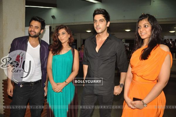 Zayed Khan and Jackky Bhagnani at Arts in Motion event, St Andrews