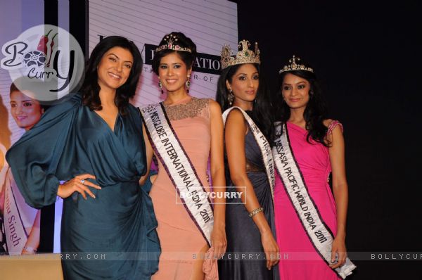 Sushmita Sen reveals her 3 winners of I Am She at Trident