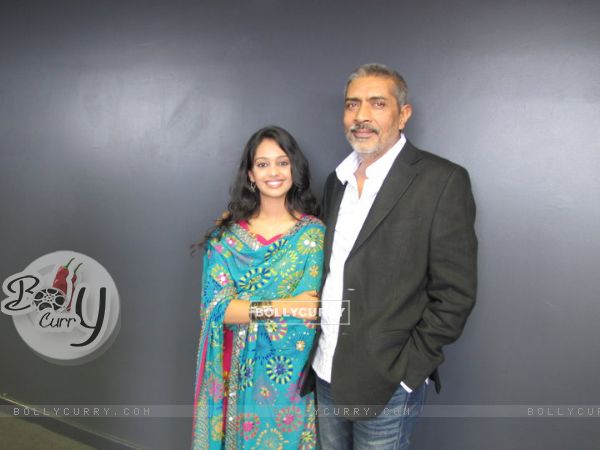 Mugdha with Mr. Prakash Jha at the Indian Film Festival in Dublin