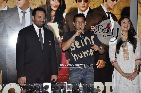 Salman Khan and Kareena at the first look of movie Bodyguard