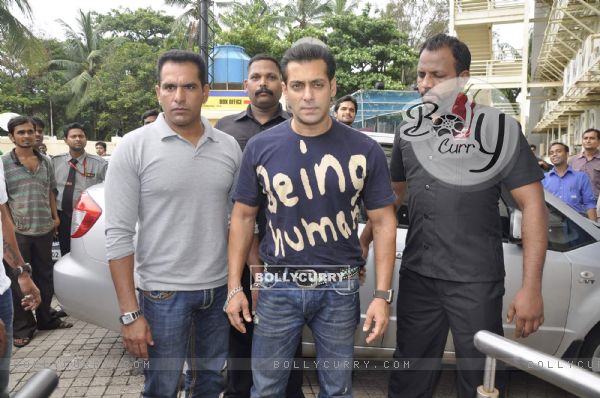 Salman Khan at the first look of movie Bodyguard
