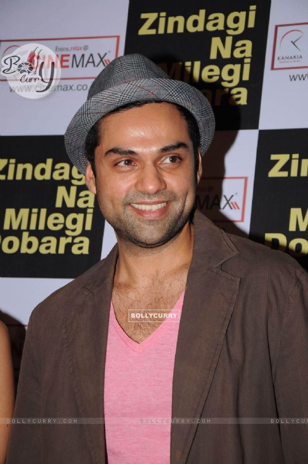 Abhay Deol promote ZNMD at Cinemax, Mumbai (149216)