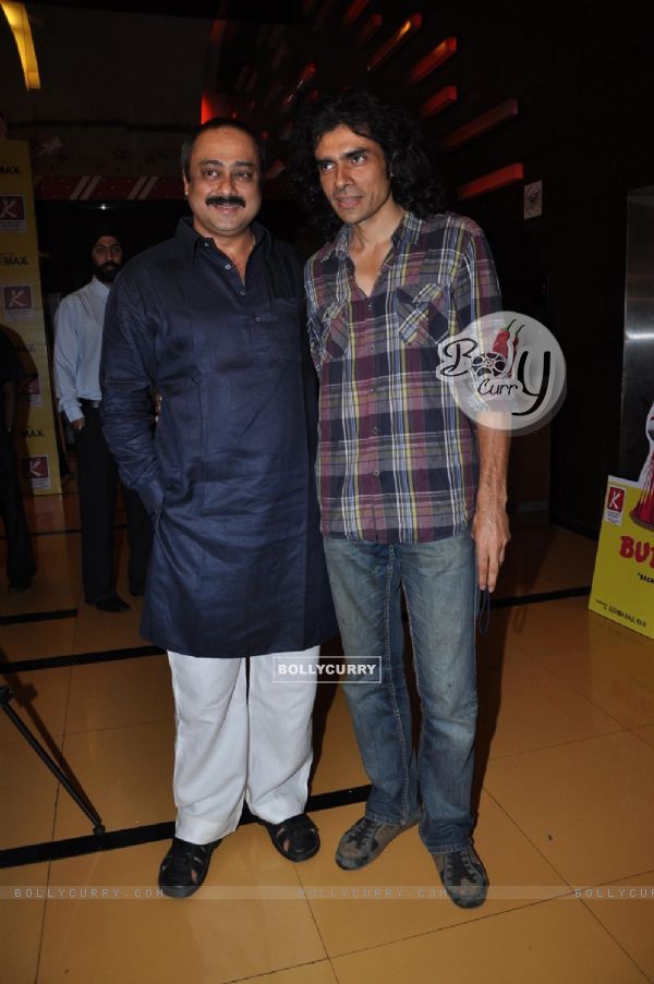 Sachin Khedekar and Imtiaz Ali at premiere of movie 'Bubble Gum' (150072)