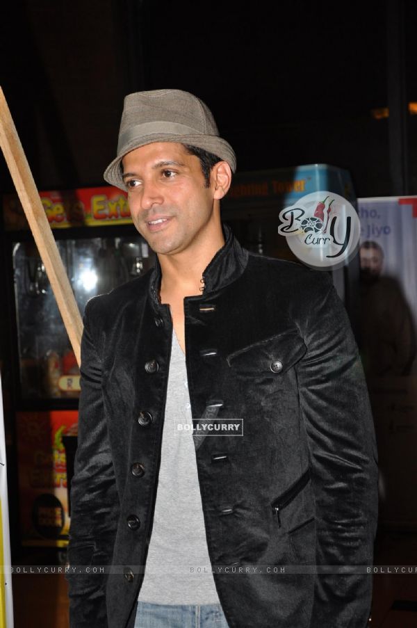 Farhan Akhtar at premiere of movie 'Bubble Gum'