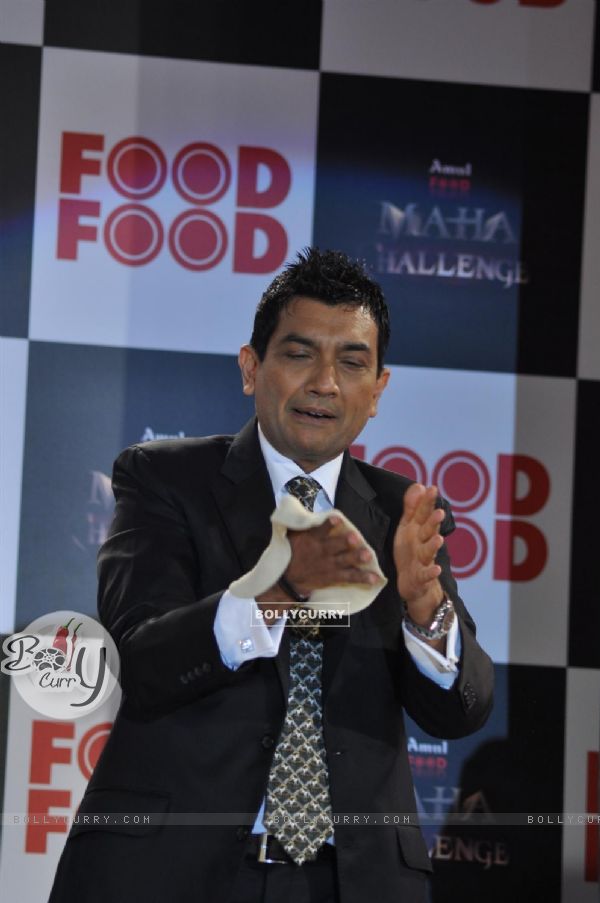Sanjeev Kapoor during the 'Amul FoodFood Mahachallenge' Reality Show in Mumbai