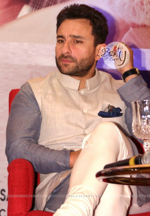 Saif Ali Khan  at a promotional event for the film