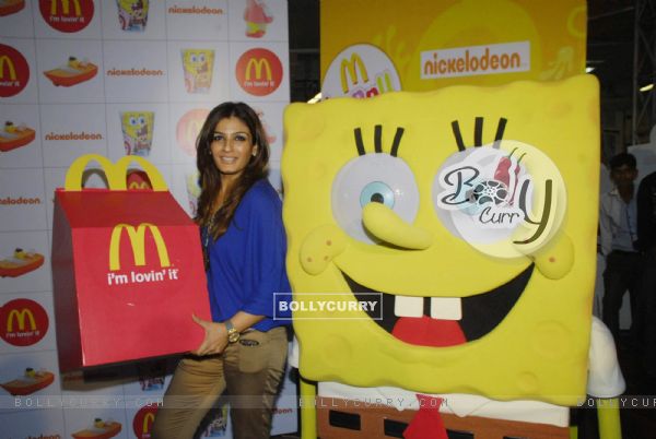 Raveena Tandon at Nickledon promotional event, Parel. .