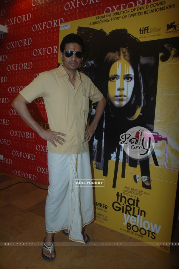 Anurag And Kalki Promote 'That Girl In Yellow Boots' At Cha Bar (154838)