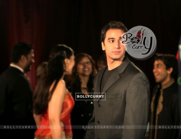 Anubhav Anand looking dashing in black coat