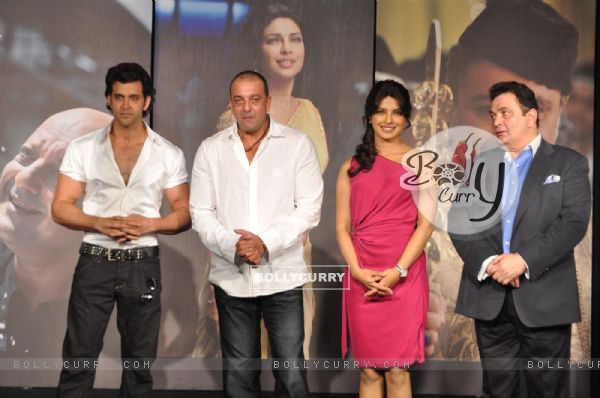 Hrithik Roshan, Sanjay Dutt, Priyanka Chopra and Rishi Kapoor at 'Agneepath' trailer launch event (156804)