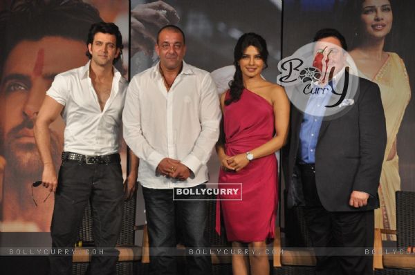 Hrithik Roshan, Sanjay Dutt, Priyanka Chopra and Rishi Kapoor at 'Agneepath' trailer launch event (156817)