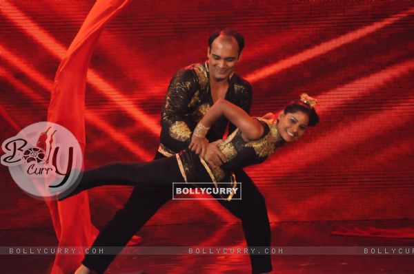 Contestants on the sets of India's Got Talent at Film City