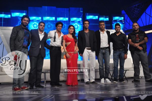 Shah Rukh, Kareena, Arjun Rampal, Vishal-Shekhar on the Ra.One music launch