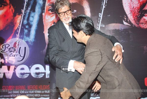 Amitabh Bachchan unveils 'This Weekend' first look at Sun N Sand, Mumbai