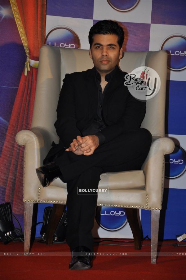Karan Johar announced as the Brand Ambassador of 'LLoyd LED' at Hilton