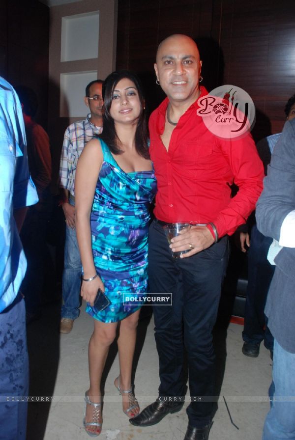 Baba and Anju Sehgal in 'Maryaada Lekin Kab Tak' tvshow completion party of 200 episodes