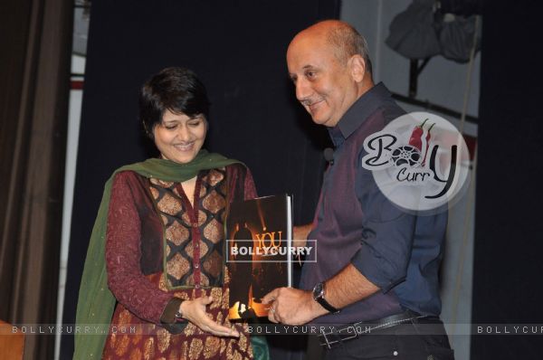 Anupam Kher at the book launch