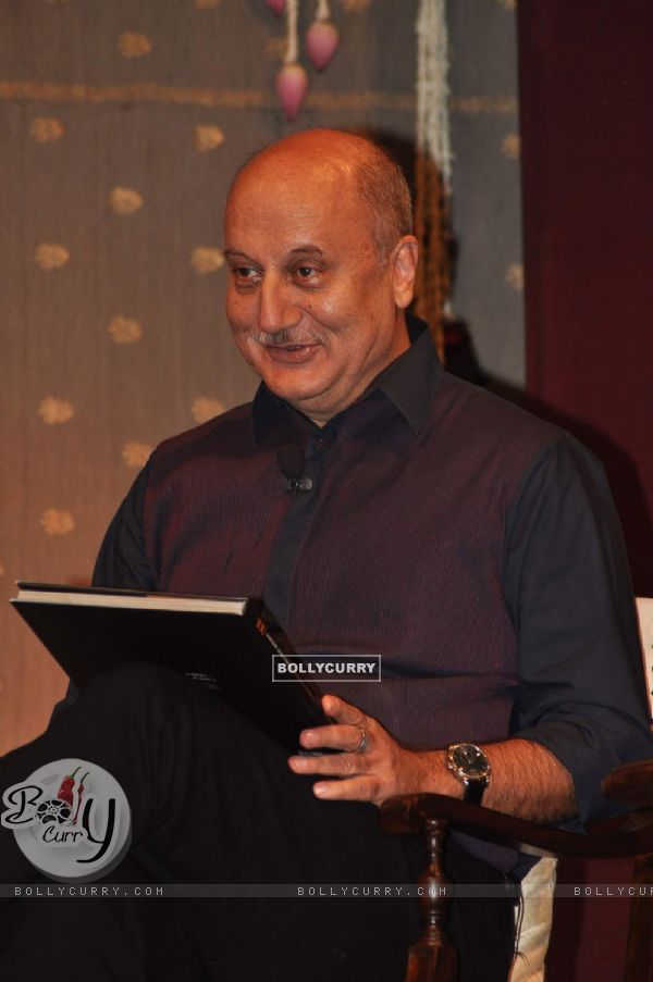 Anupam Kher at the book launch