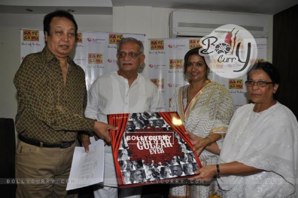 Gulzar's album 'The Best Of Gulzar Ever' launch by Sa Re Ga Ma