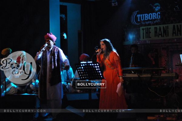 Ila Arun live performence for Rajsthani 'The Rani and The Rowady Rajas' at Blue Frog