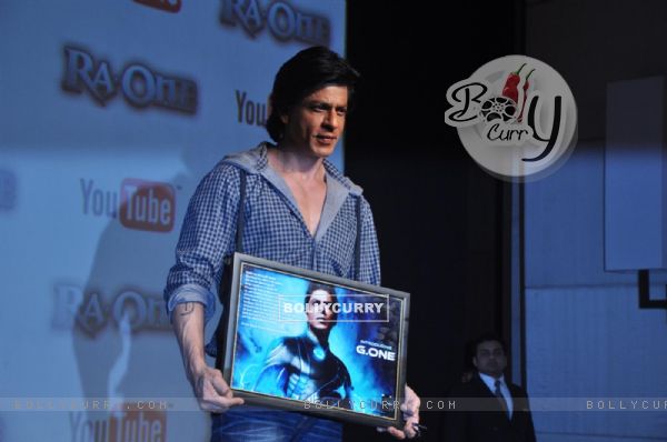 Shah Rukh Khan launched custom built movie channel on YouTube for his upcoming film 'Ra.One'