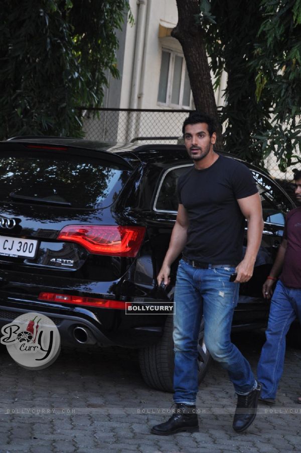 John Abraham during the promotion of their film 'Force' in Mumbai (161266)