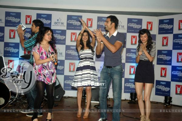 Cast and Crew at Mujhse Fraaandship Karoge music showcase at Yashraj Studios (161427)