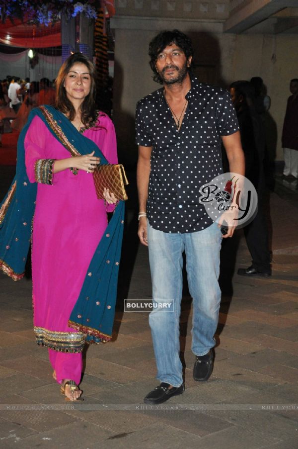 Chunky grace Sanjay Dutt's Mata Ki Chowki in Bandra