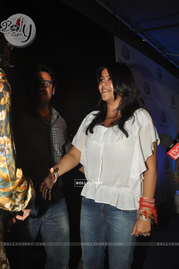 Ekta Kapoor attend the Planet Volkswagen launches party at Blue Frog