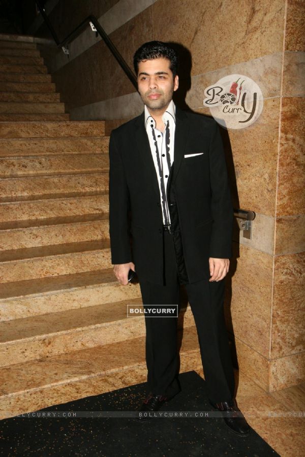 Karan Johar at People Magazine - UTVSTARS Best Dressed Show 2011 party at Grand Hyatt in Mumbai