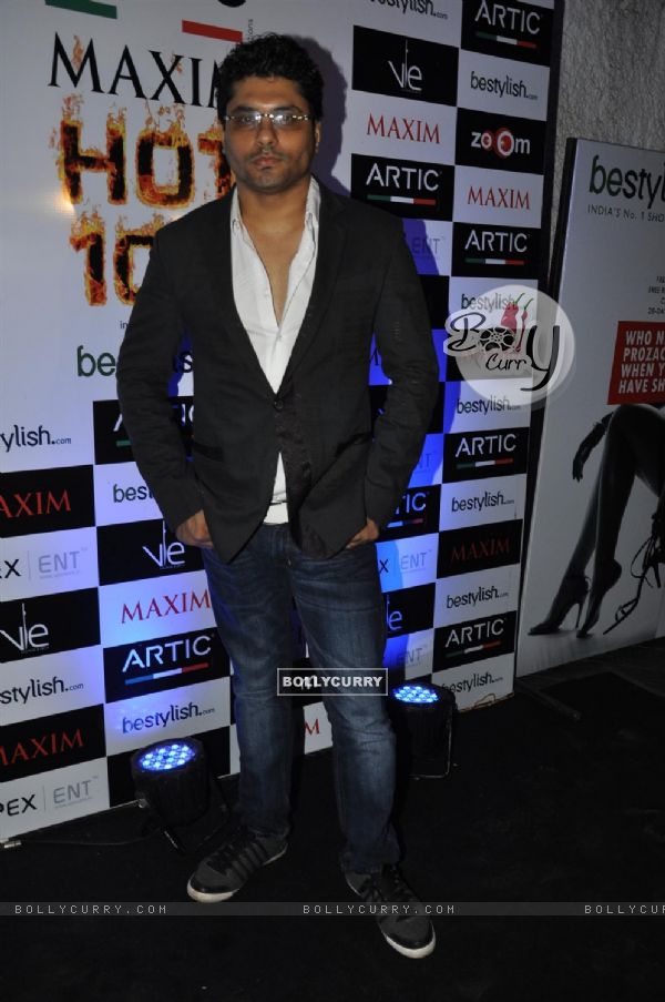 Riyaz Gangji at Maxim Magazine's new cover launch at Vie Lounge in Juhu, Mumbai