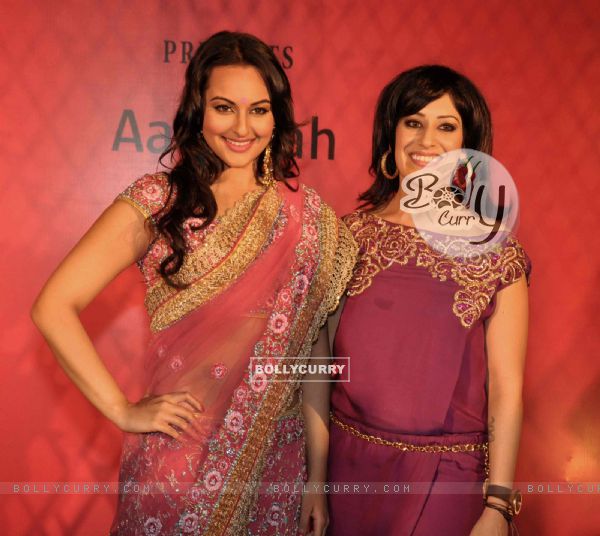 Sonakshi Sinha walks the ramp for Maheka Mirpuri's Show