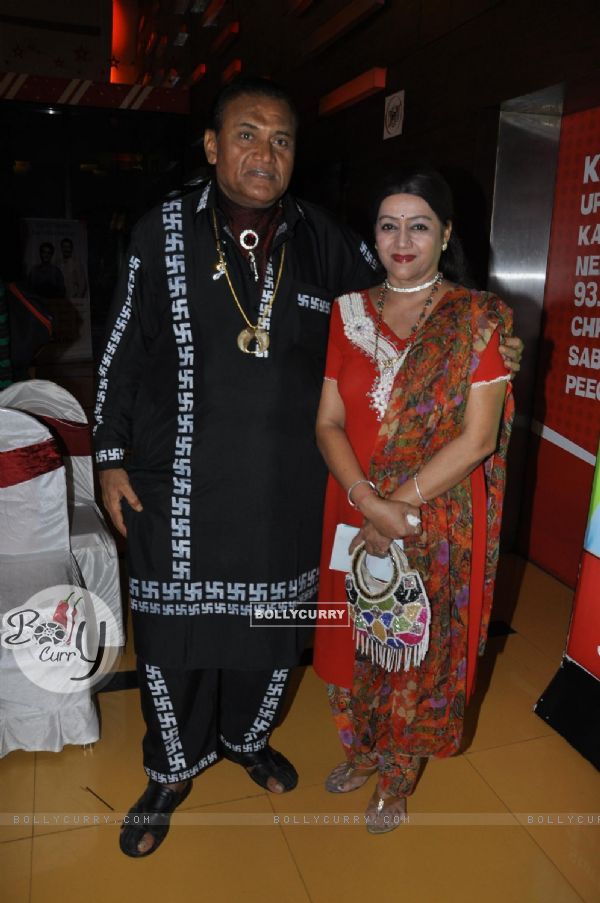 Jayshree T at Premiere of film 'Aazaan' at PVR Cinemas in Juhu, Mumbai (164041)