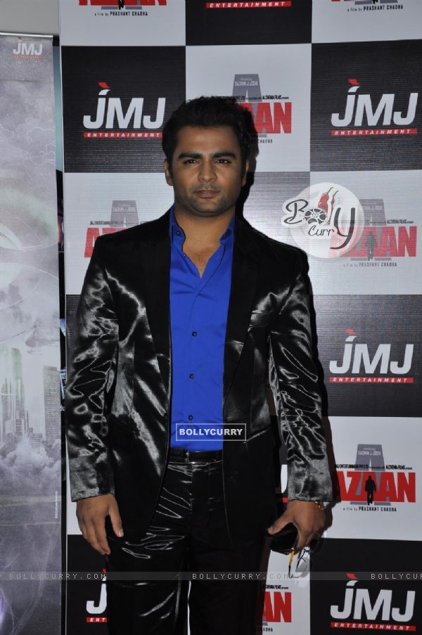 Sachin Joshi at Premiere of film 'Aazaan' at PVR Cinemas in Juhu, Mumbai