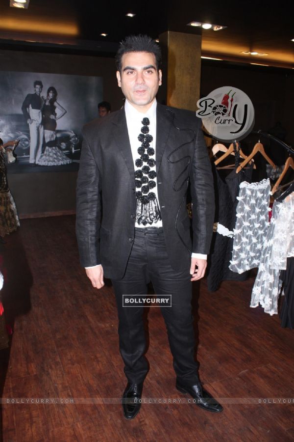 Arbaaz Khan at Khushi Z Fashion Store launch in Juhu, Mumbai