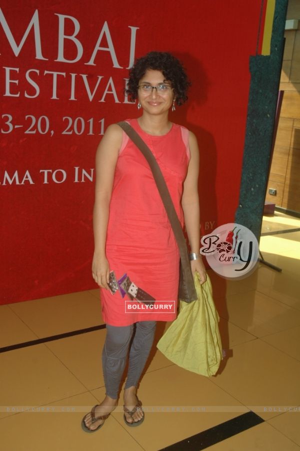 Kiran Rao at on Day 6 of 13th Mumbai Film Festival