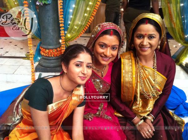 Aalika, Sana and Asmitaa in show Mann Kee Awaaz Pratigya